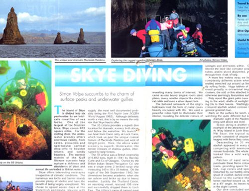 Skye Diving, Scubaworld, By Simon Volpe, April 1994
