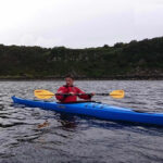 Kayak Training - in a sheltered loch on a weather day